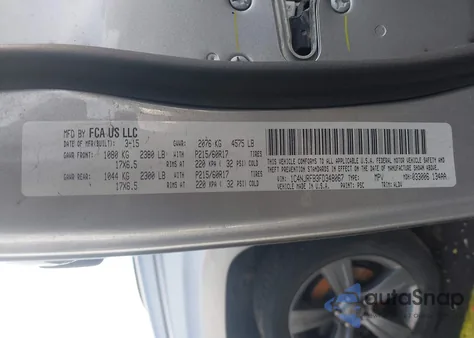 2015 Jeep Patriot High Altitude Edition z USA, uszkodzony, nr VIN 1C4NJRFB3FD348067